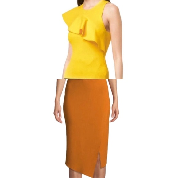 ALC Ribbed Ruffle Tank Top - Picture 6 of 6